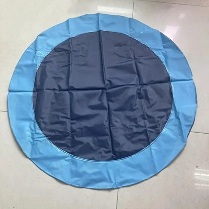 Outdoor Dog Water Sprinkler Pad, Portable Non-Slip Fun Pet Splash Pad for Bathing and Play, Outdoor Pet Shower Soaker #GLOBAL PICKS